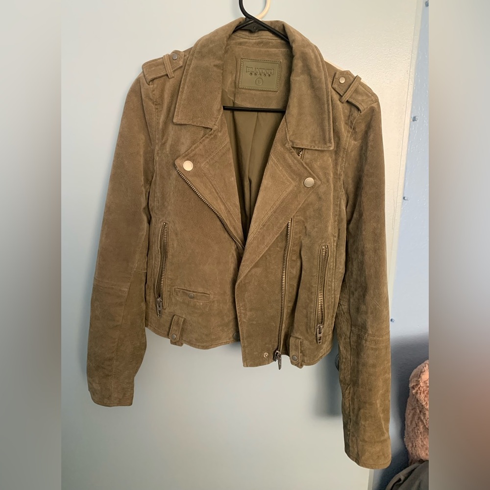 Blank NYC suede jacket